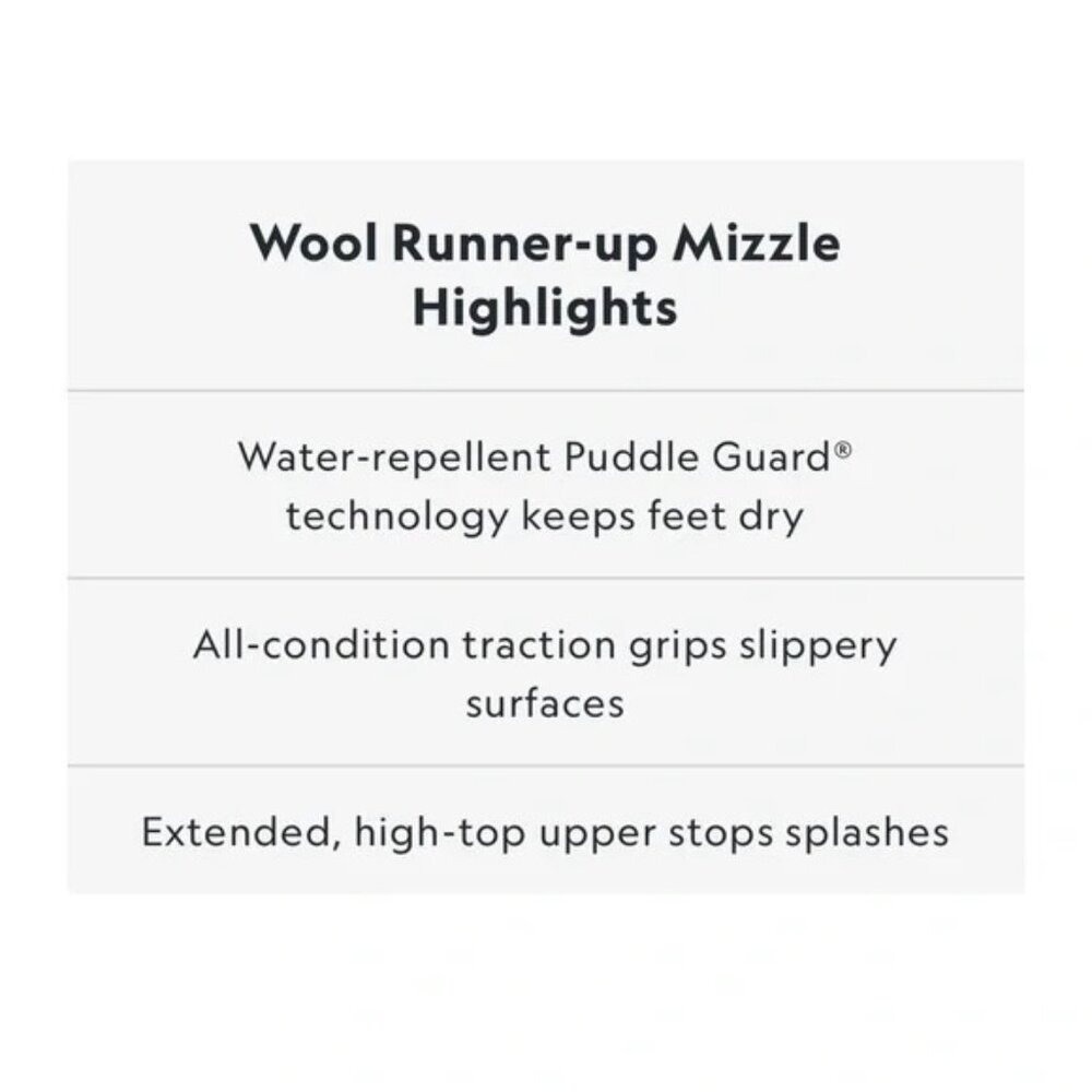 ALLBIRDS Women's Ursa Minor (Dark Grey Sole) Wool Runner-up Mizzle - Picture 3 of 13